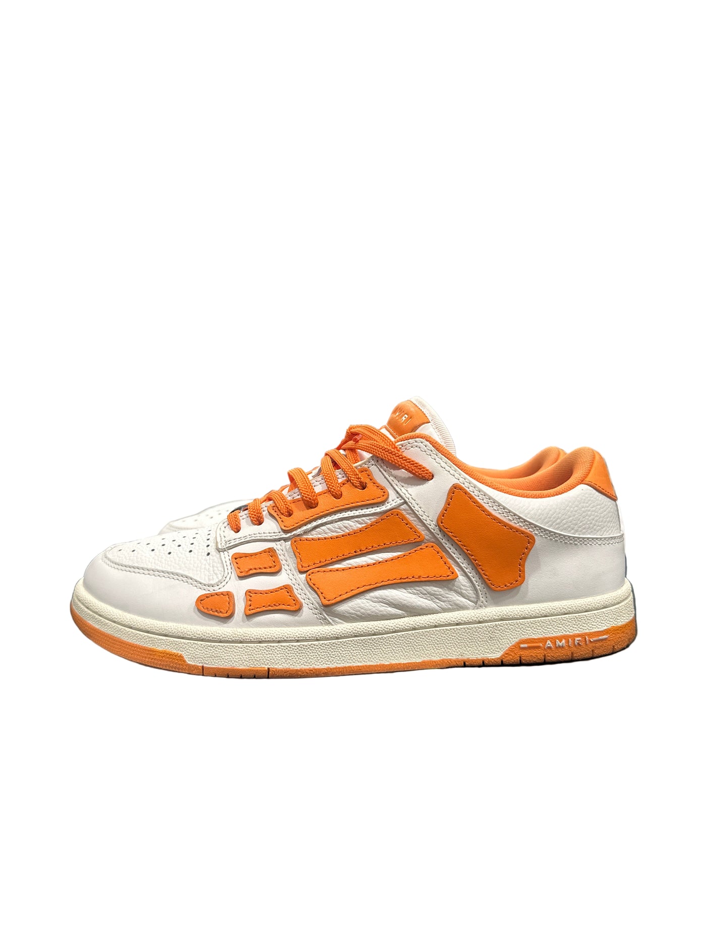 Amiri Skeleton Top Low White Orange