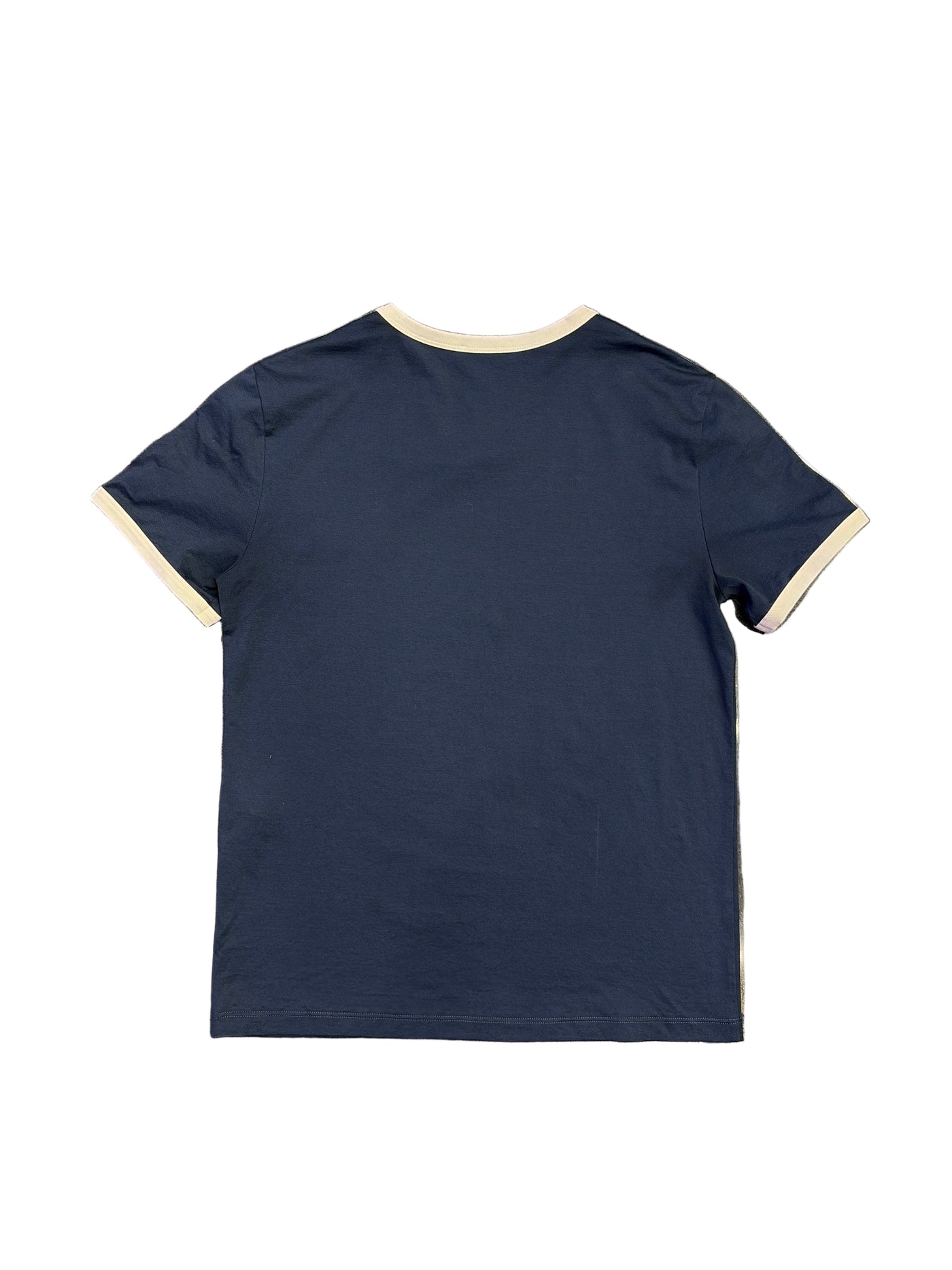 Celine Embroidered Regular T-Shirt Navy