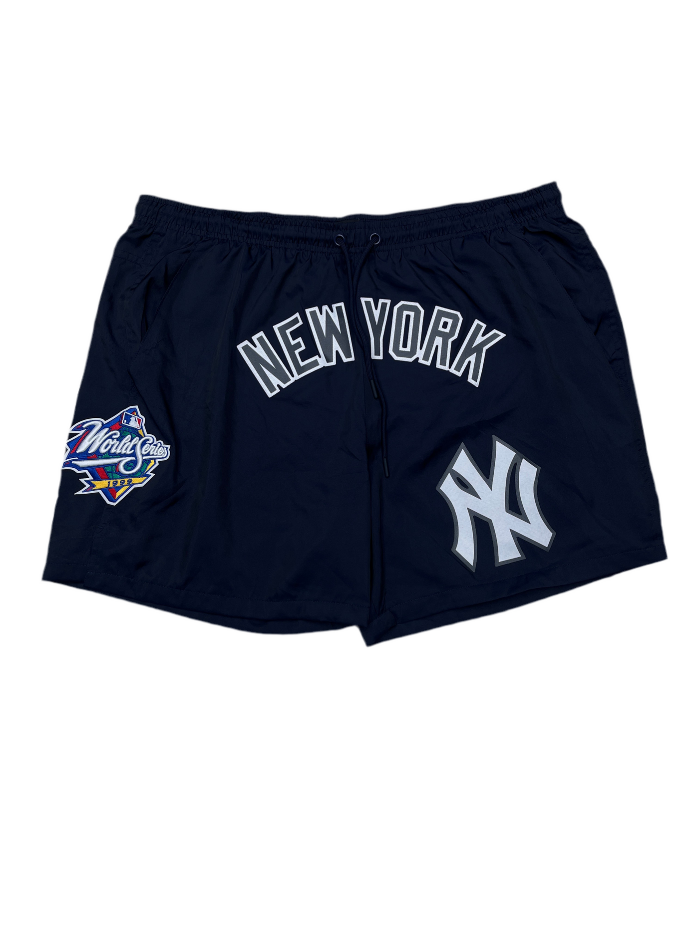 Pro Standard NY Yankees World Series 1999 Patch Shorts Navy