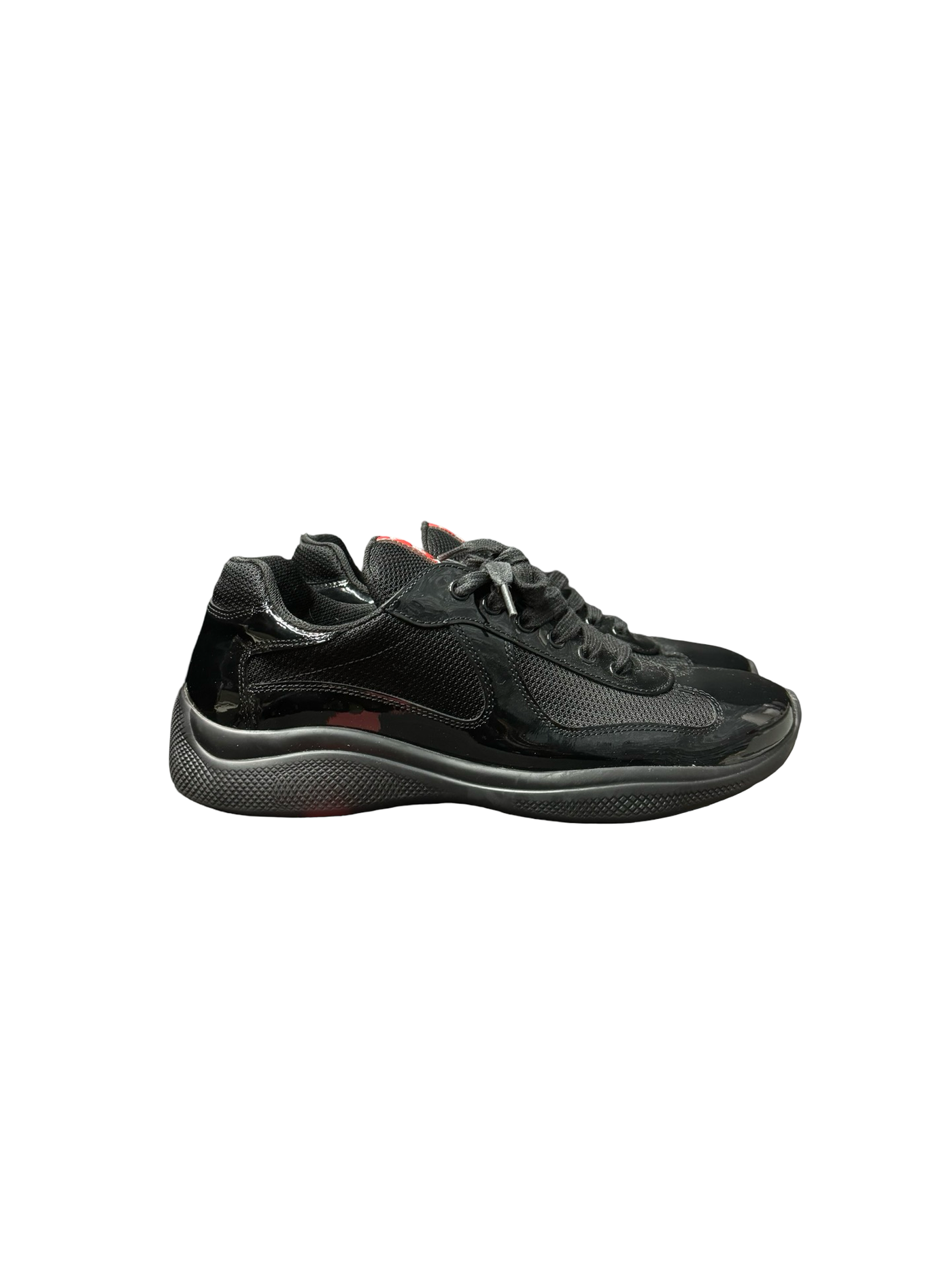 Prada America's Cup low-top Patent Leather