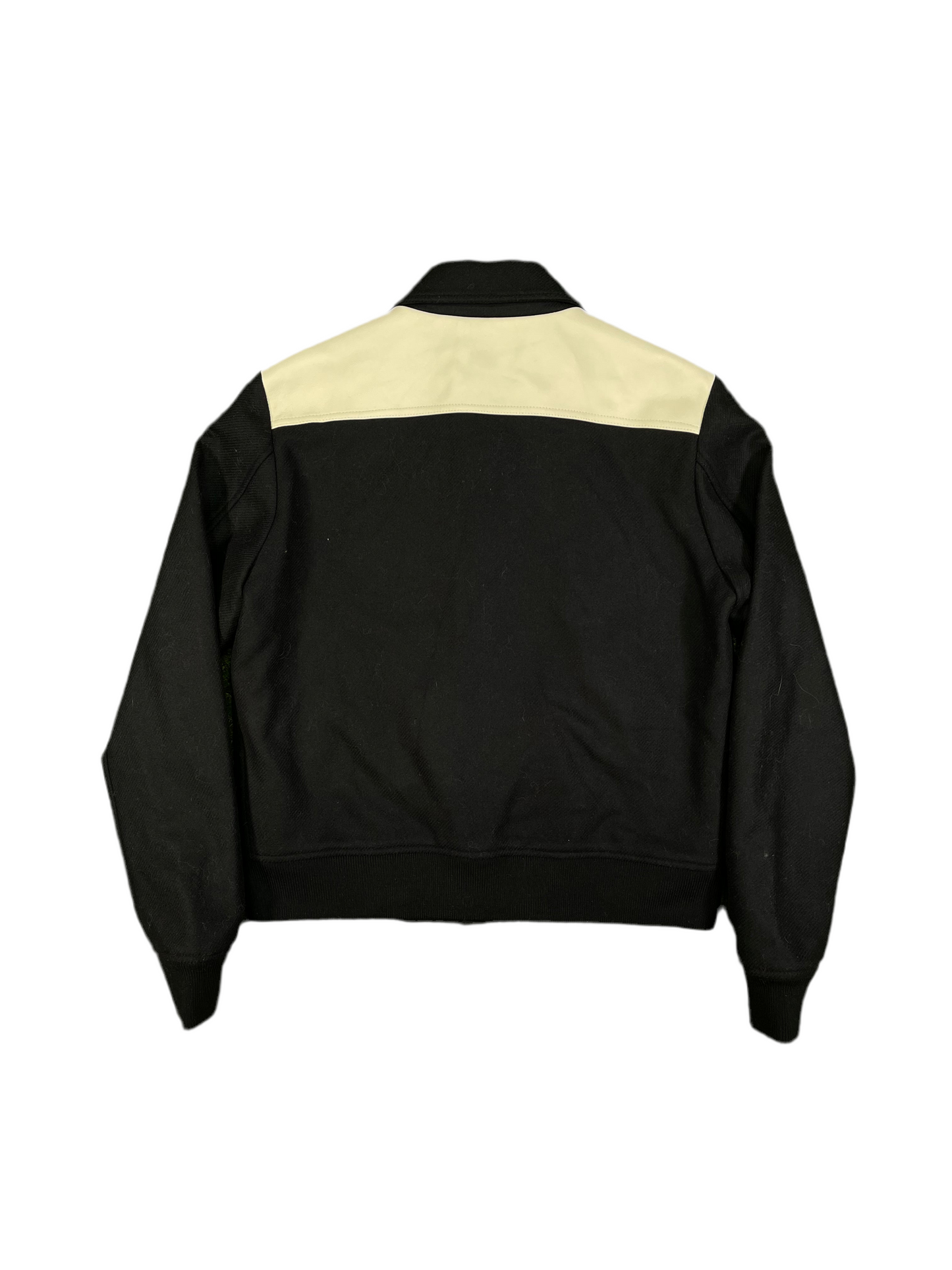 Amiri MA Band Bomber Jacket Black Cream