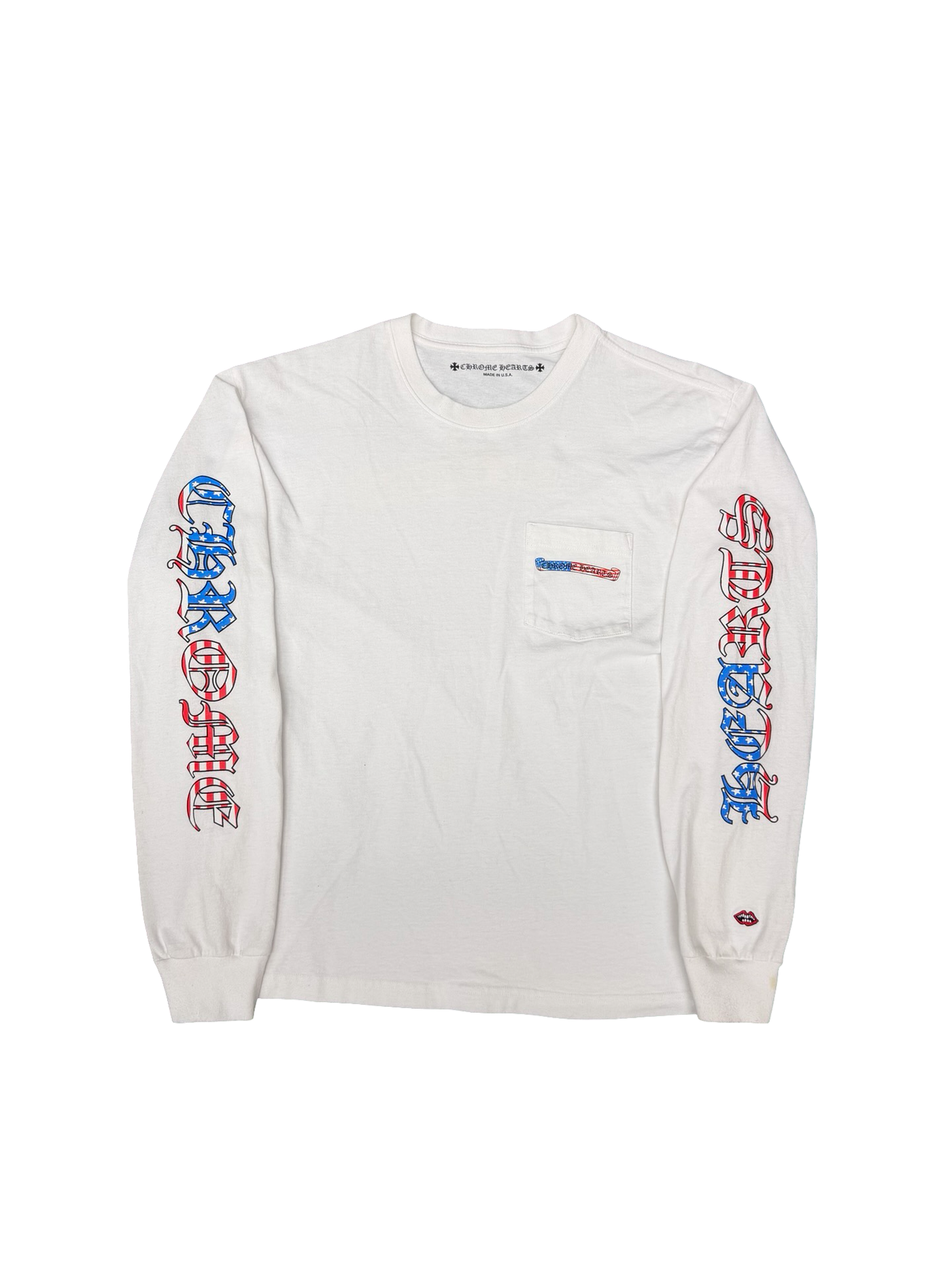 Chrome Hearts x Matty Boy America L/S T-Shirt White