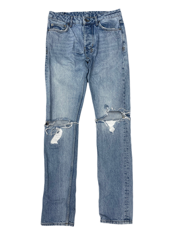 Ksubi Knee Slit Jeans Blue