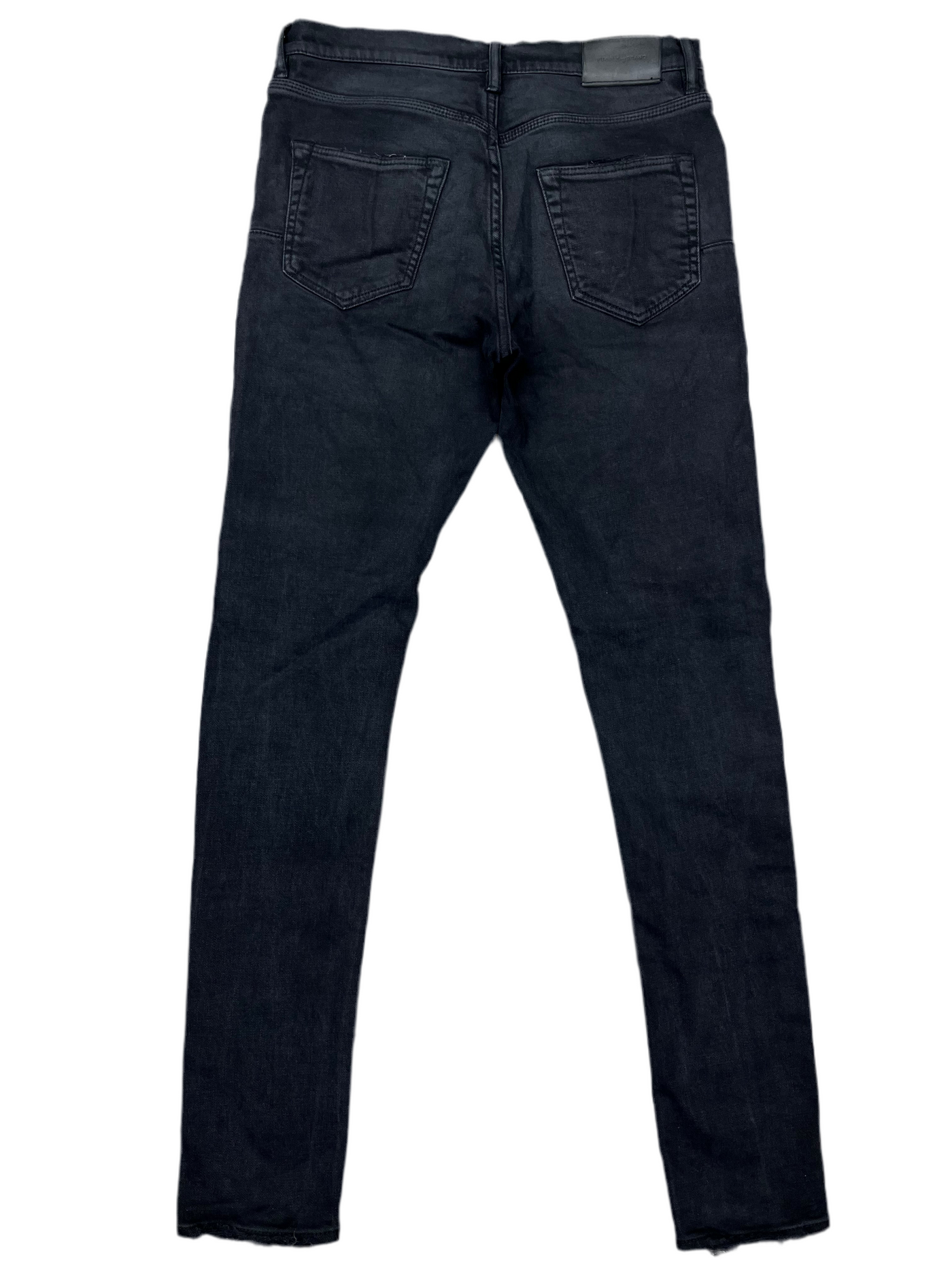 Purple Brand Straight Leg Jeans Black