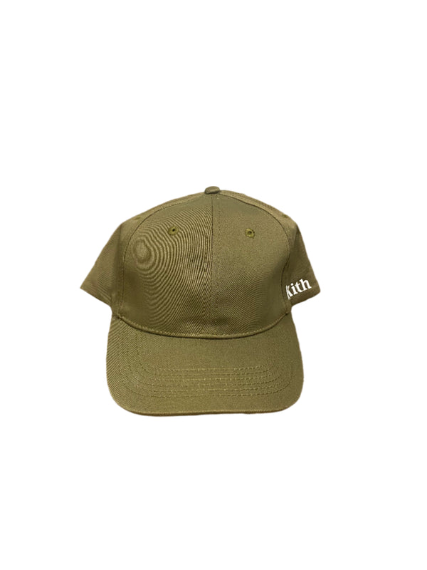 KITH Side Logo Cap Army Green
