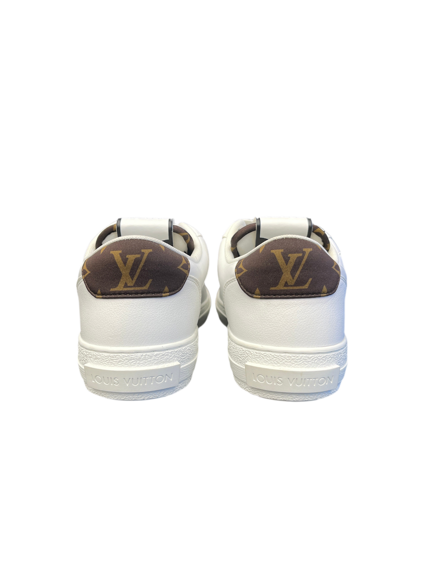 LV Charlie Monogram White Cacao Brown Black