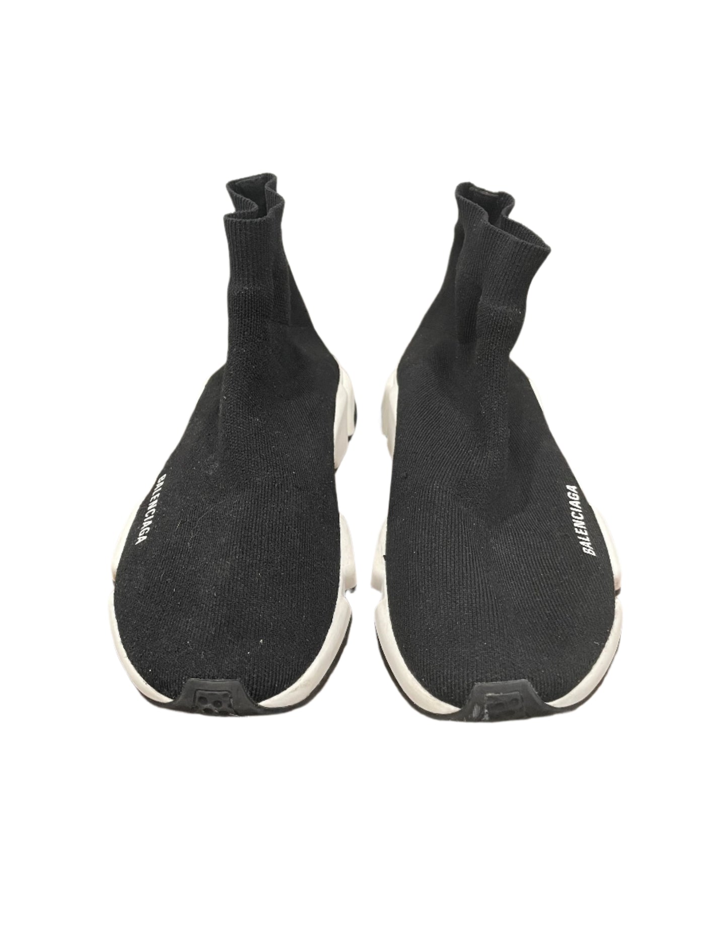 Balenciaga Speed Runners Black White