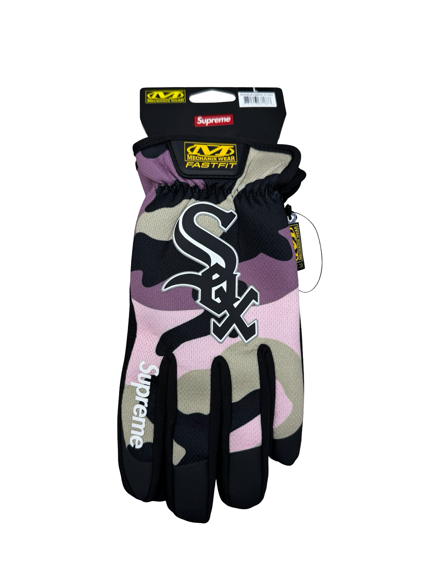 Supreme x Mechanix FastFit Pink Camo Gloves