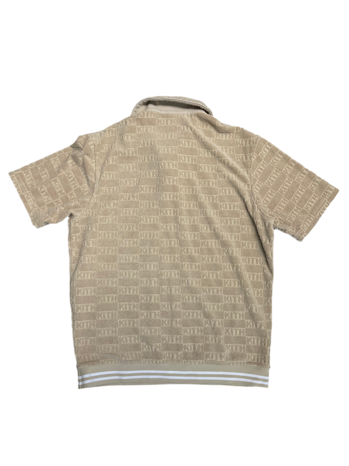 KITH Monogram Cotton Polo Graham