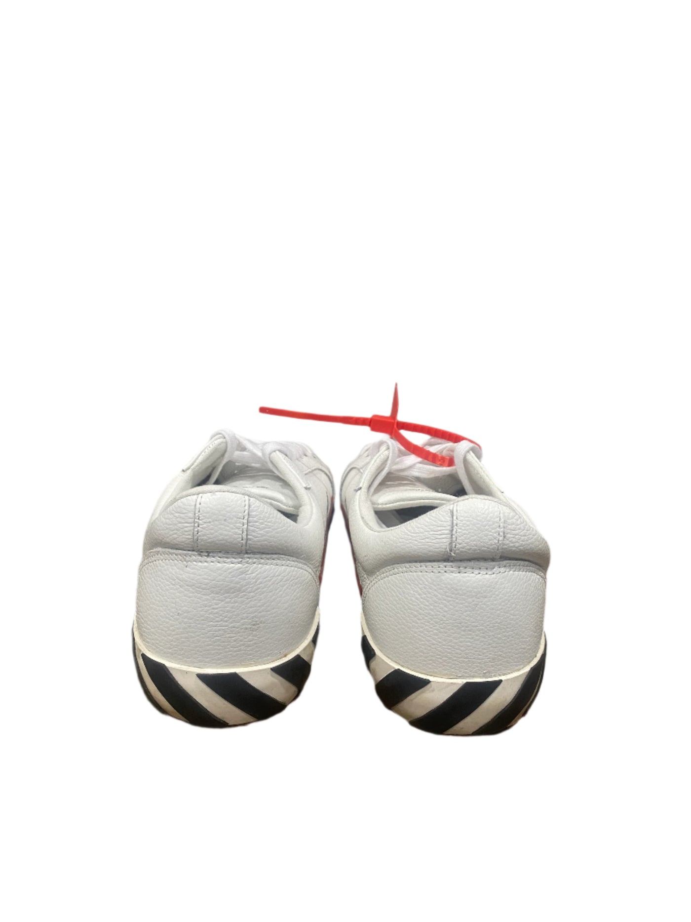 Off-White Vulcanized Low White Black Sneakers