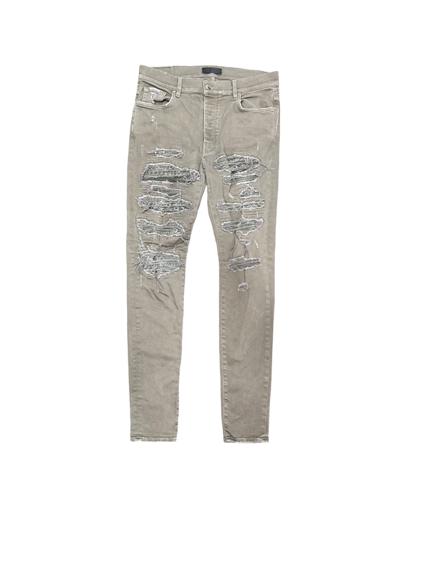 AMIRI Bandana Thrasher Skinny Jeans