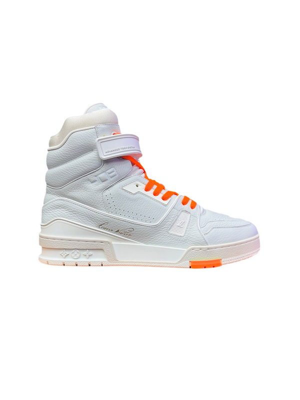 LV 408 High Top Trainer x Virgil Abloh White