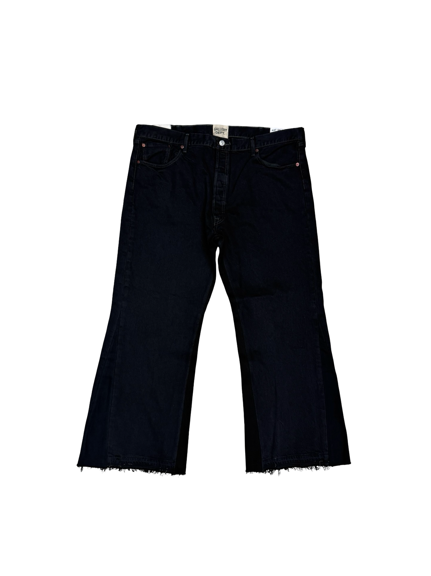 Gallery Dept Black Flared Jeans