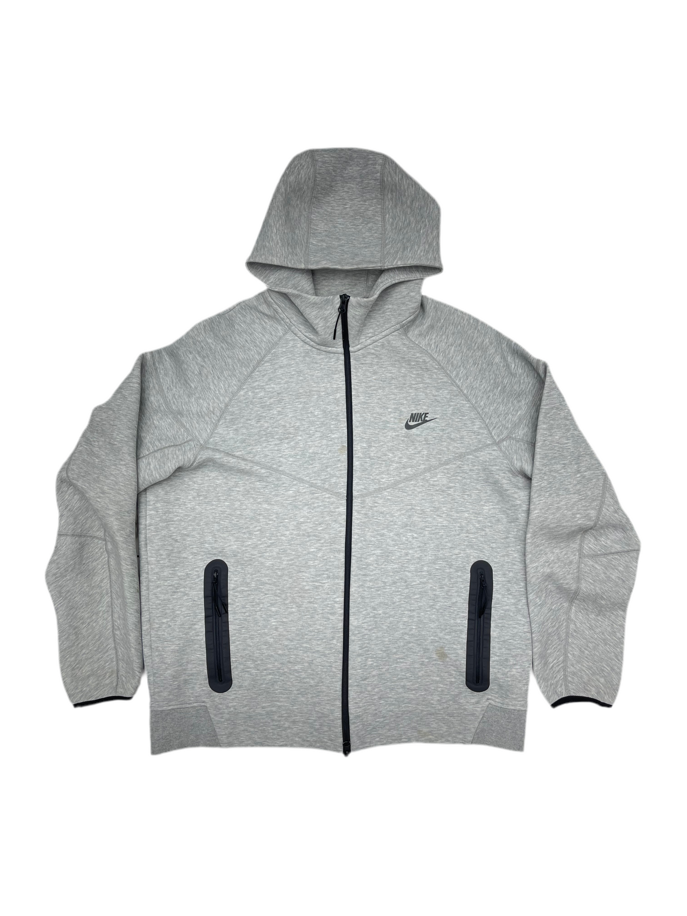 Nike Sportswear Tech Fleece Full-Zip Hoodie Heather Grey