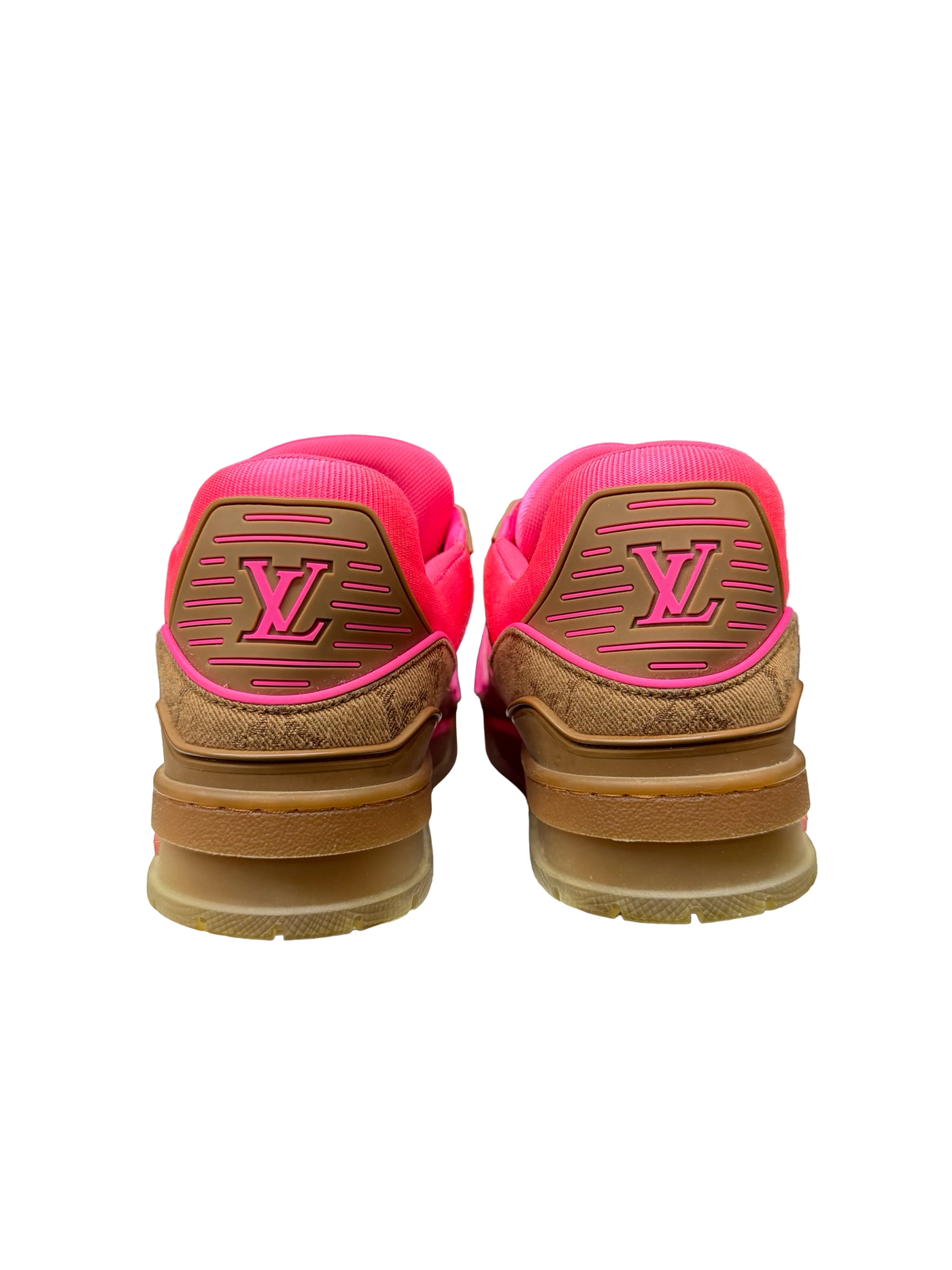 LV Trainer Pink Brown