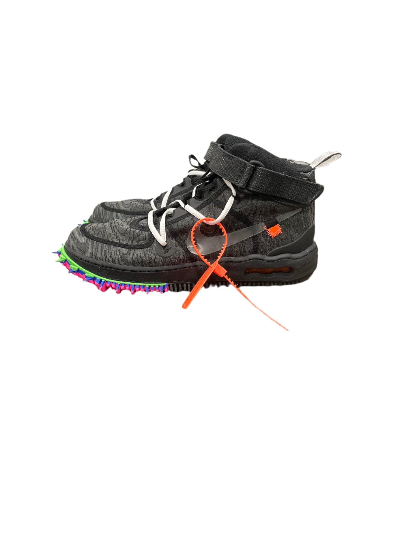 Off White Nike Air Force 1 Mid Black