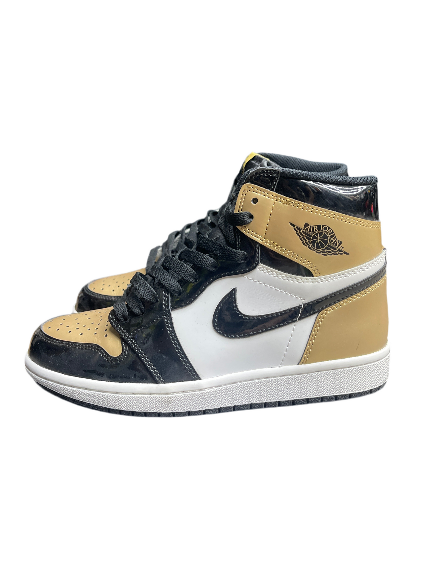 Nike Air Jordan 1 Retro High NRG Patent Gold Toe