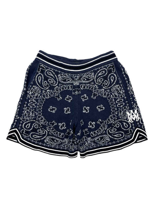 AMIRI Paisley Shorts Blue