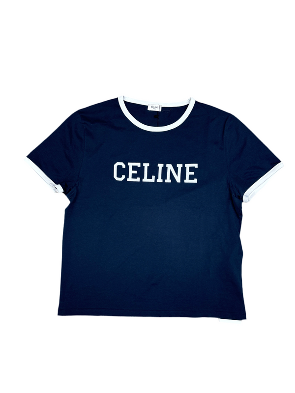Celine Regular T-Shirt In Cotton Jersey