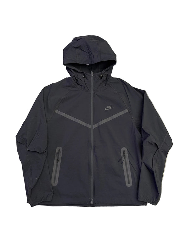 Nike Tech Full-Zip Woven Jacket Black