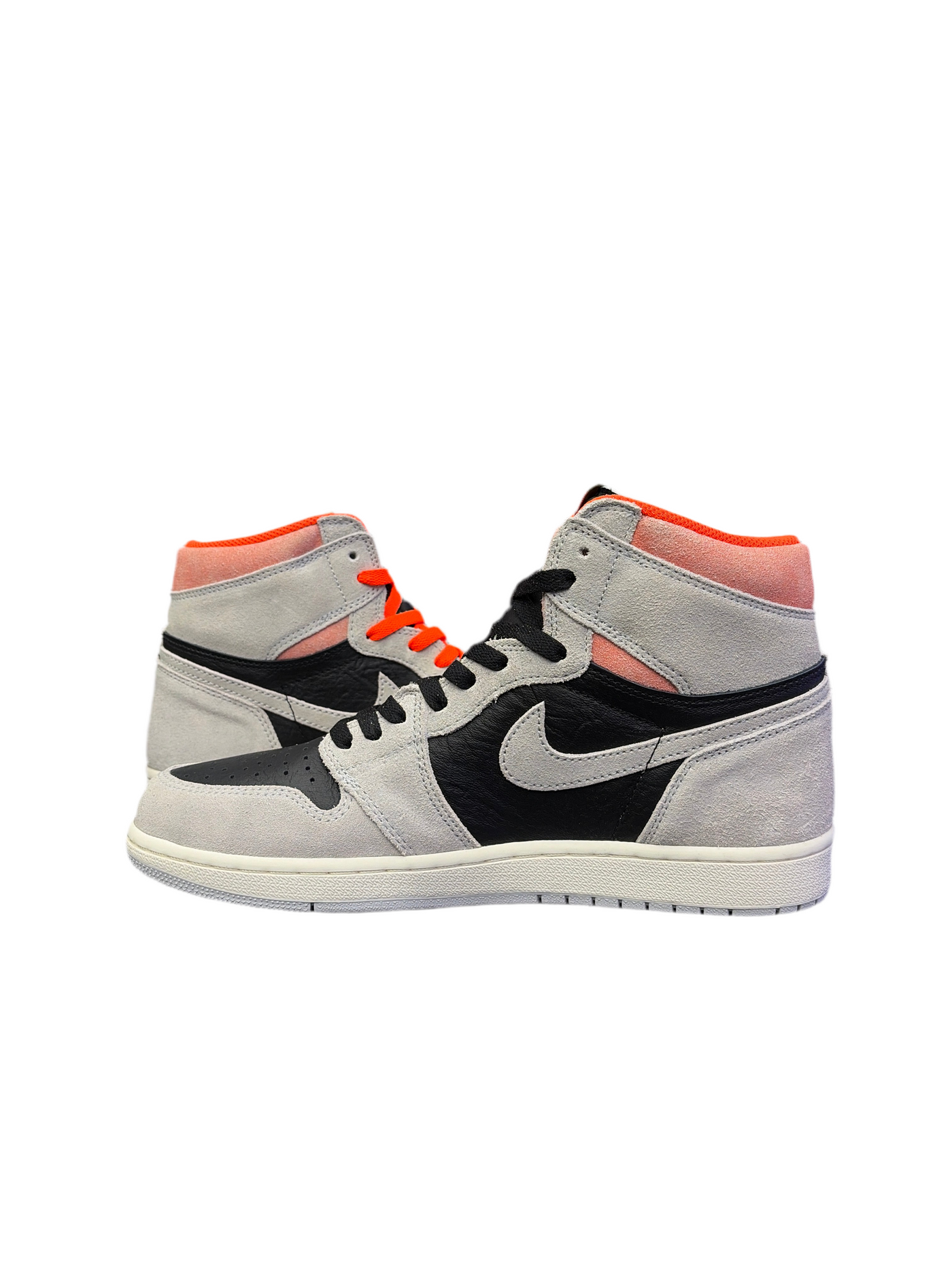 Nike Air Jordan 1 Retro Neutral Grey Hyper Crimson