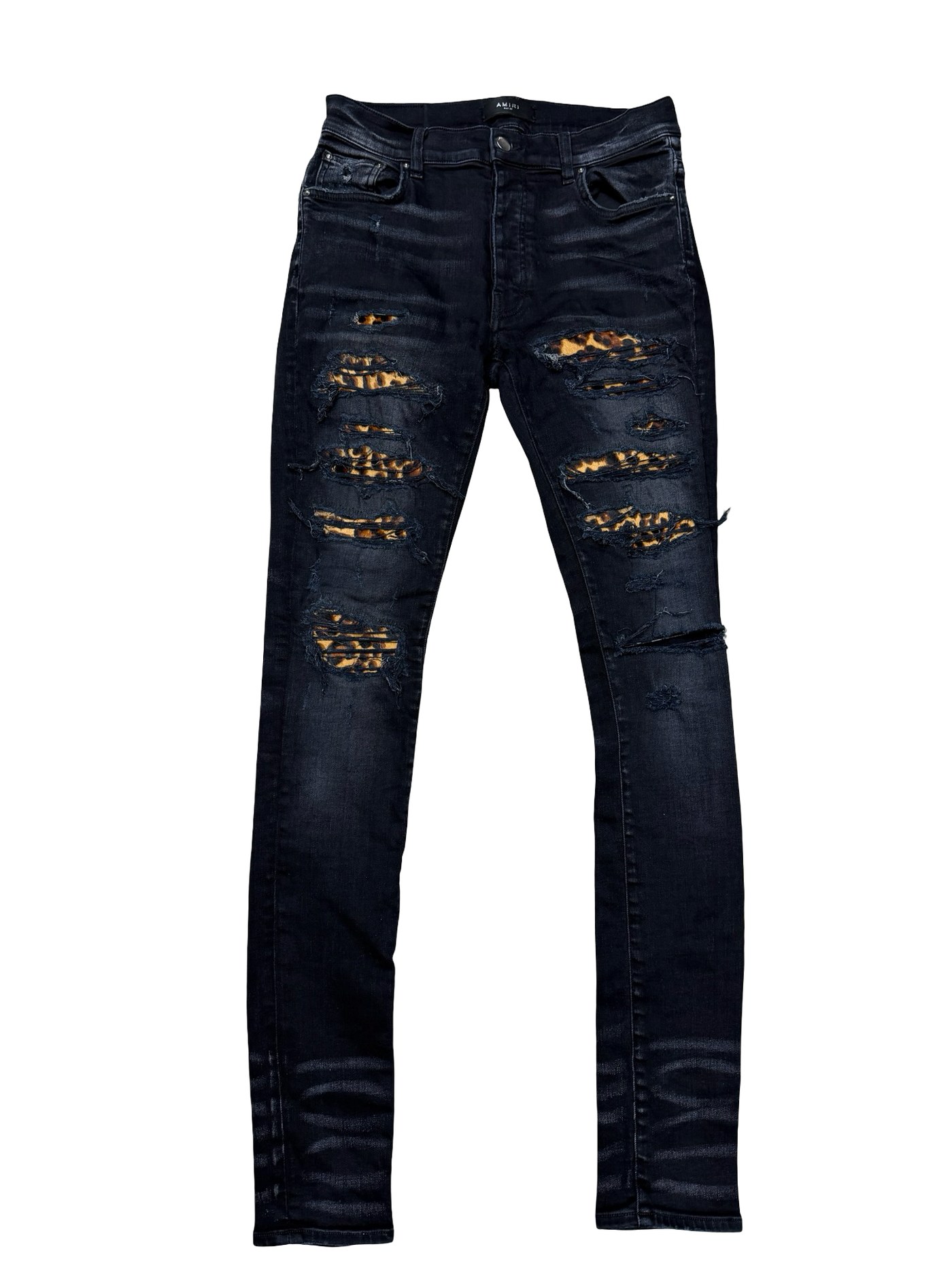 Amiri MX1 Cheetah Patch Jeans