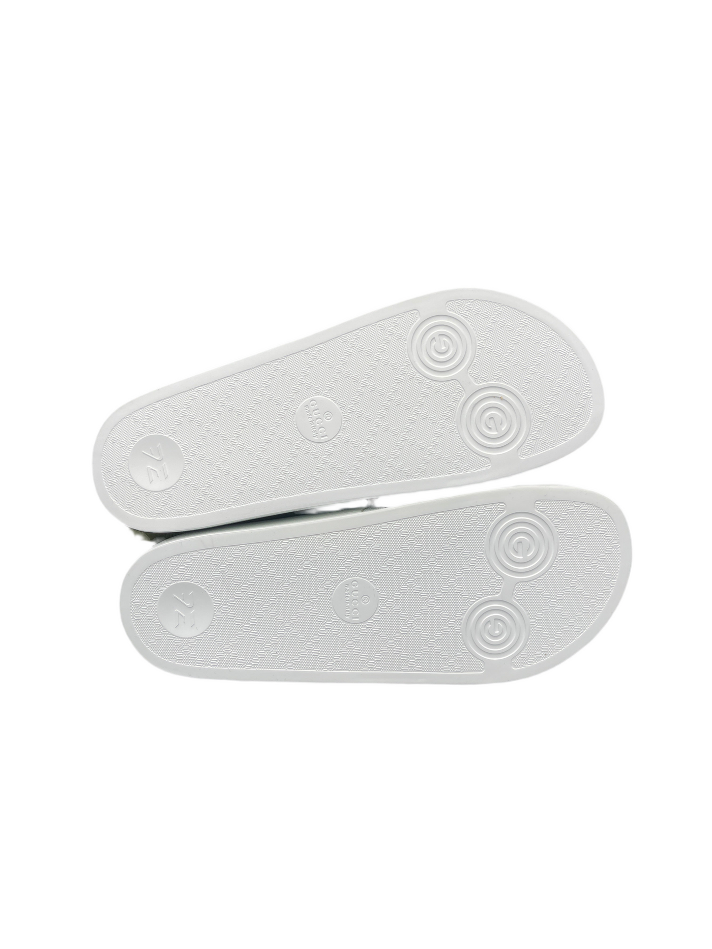 Gucci Web Slide Sandal Great White