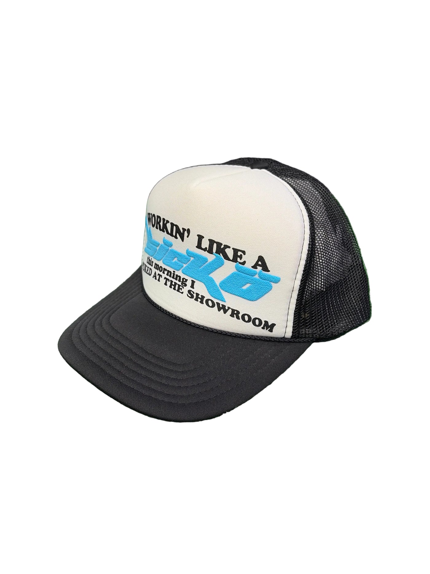 Sicko Laundry Trucker Hat Black White