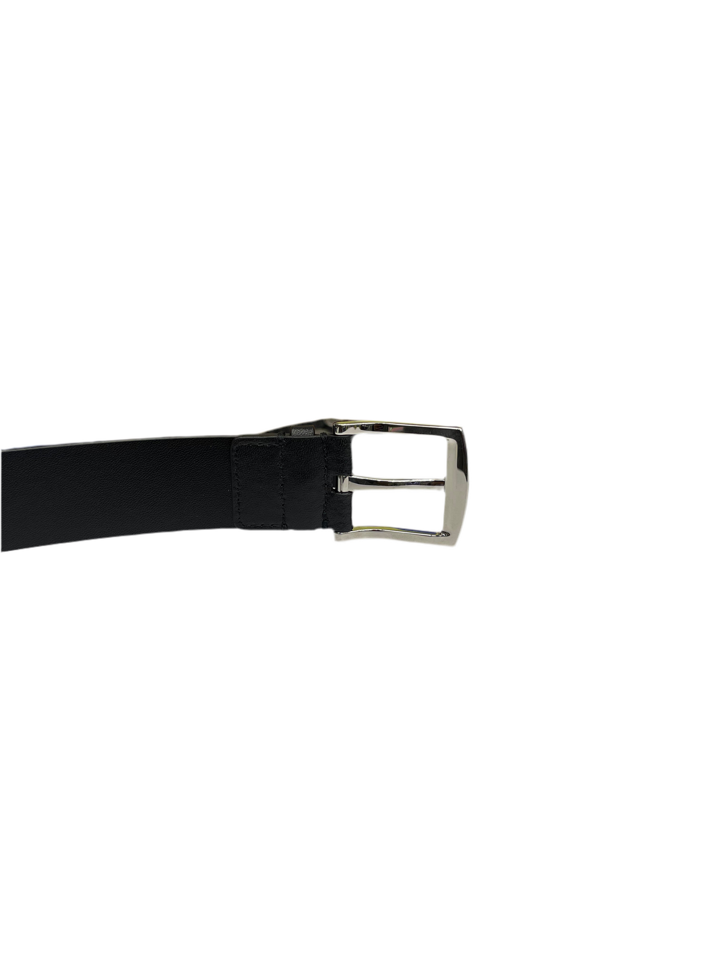Burberry Vintage Check Canvas Leather Belt Beige Black