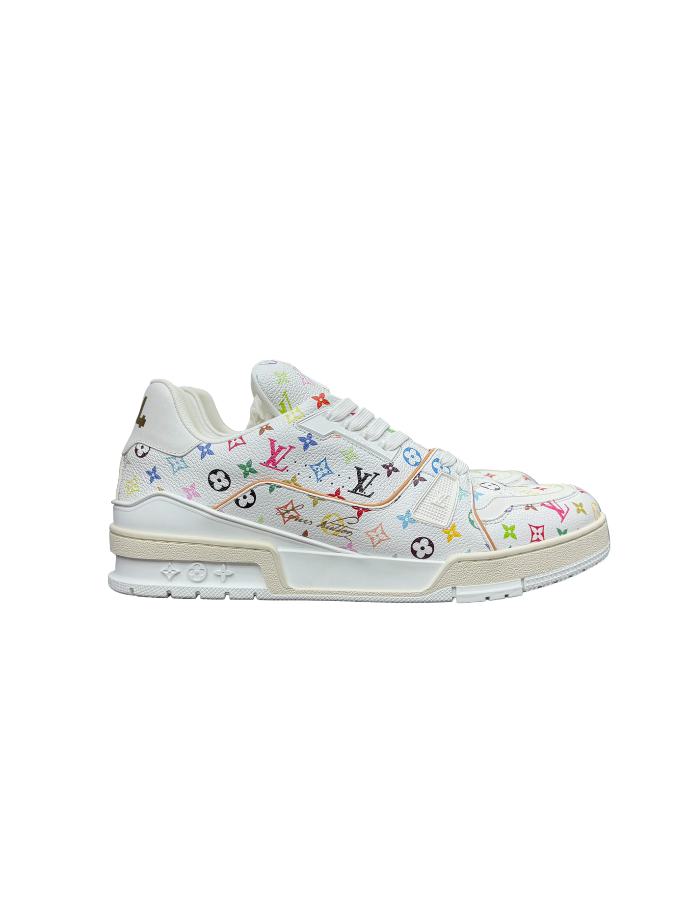 LV x Takashi Murakami Trainer Sneaker White Multi