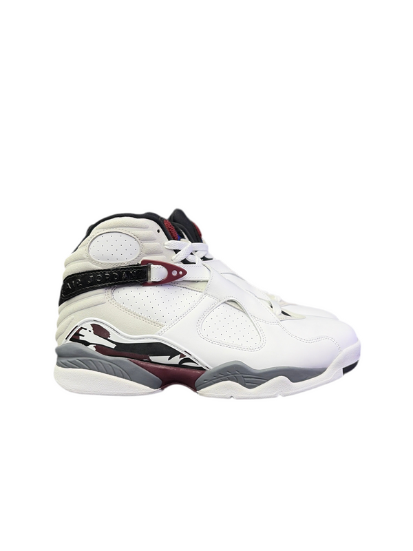 WMNS Nike Air Jordan 8 Retro White Burgundy