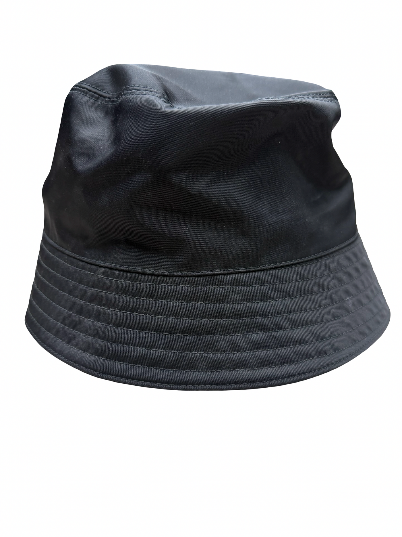 Prada Nylon Black Bucket Hat