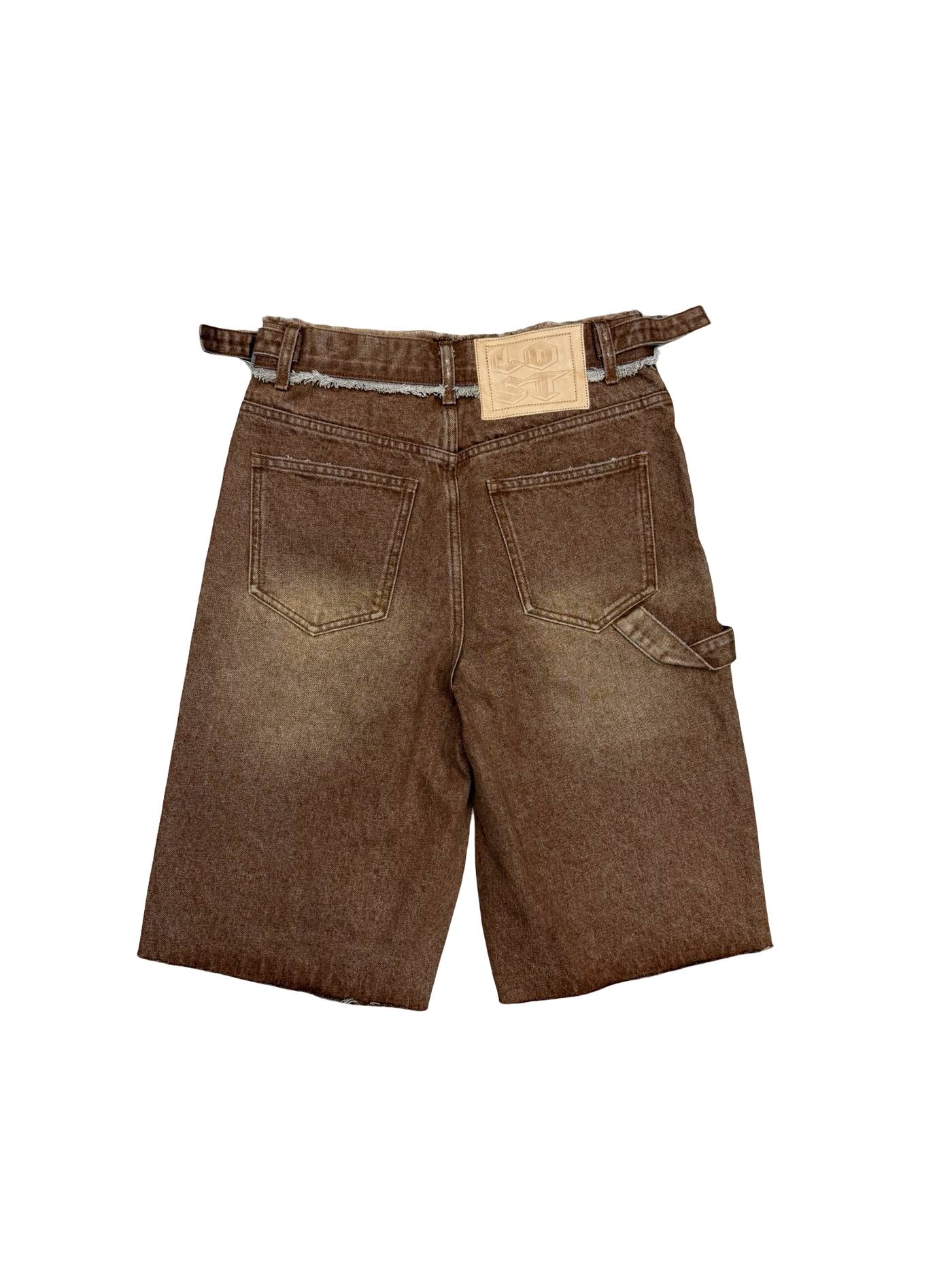 Lost Intricacy "Sandstorm" Carpenter Jean Shorts