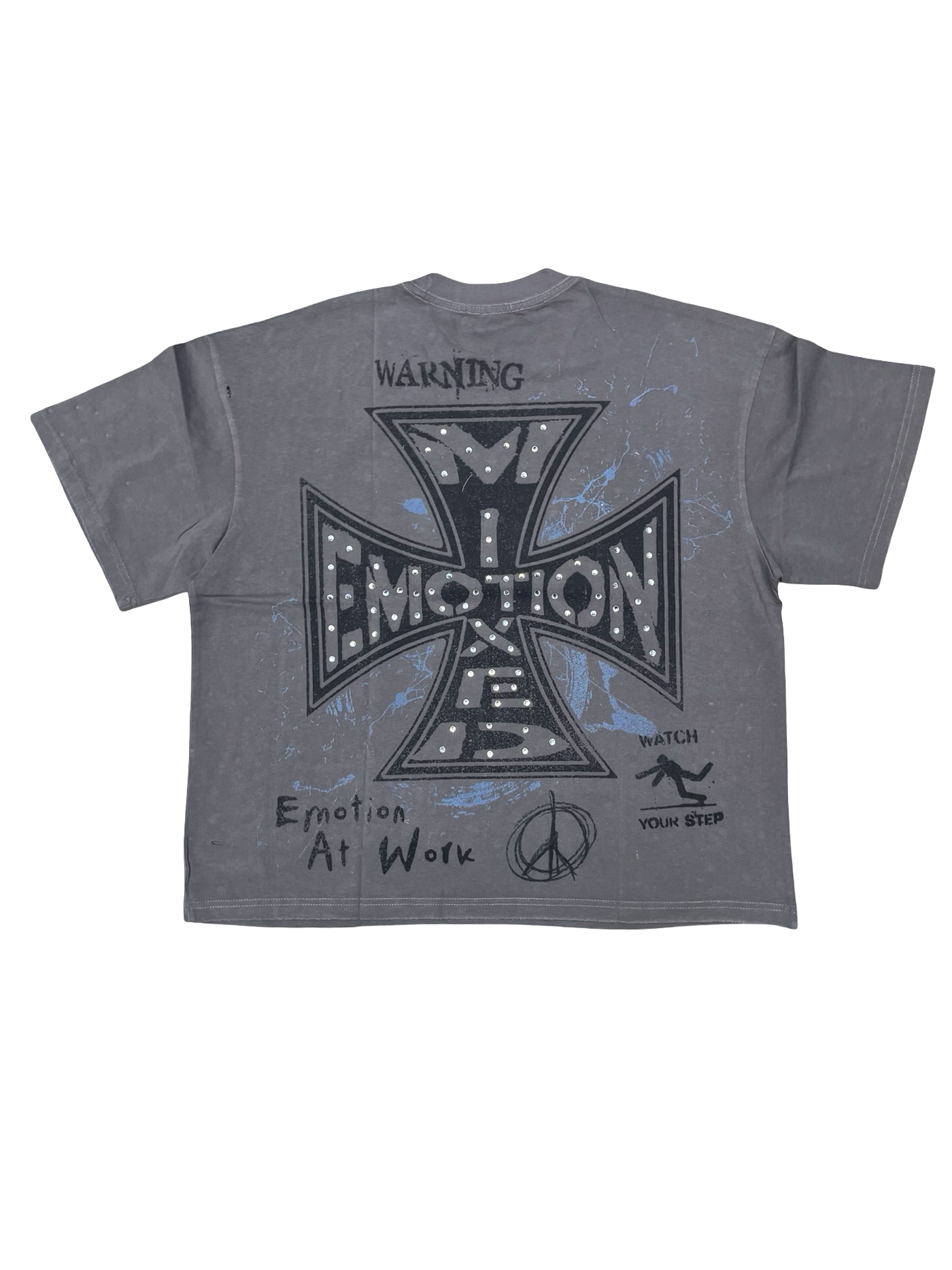 Mixed Emotion “Friends” Tee Grey