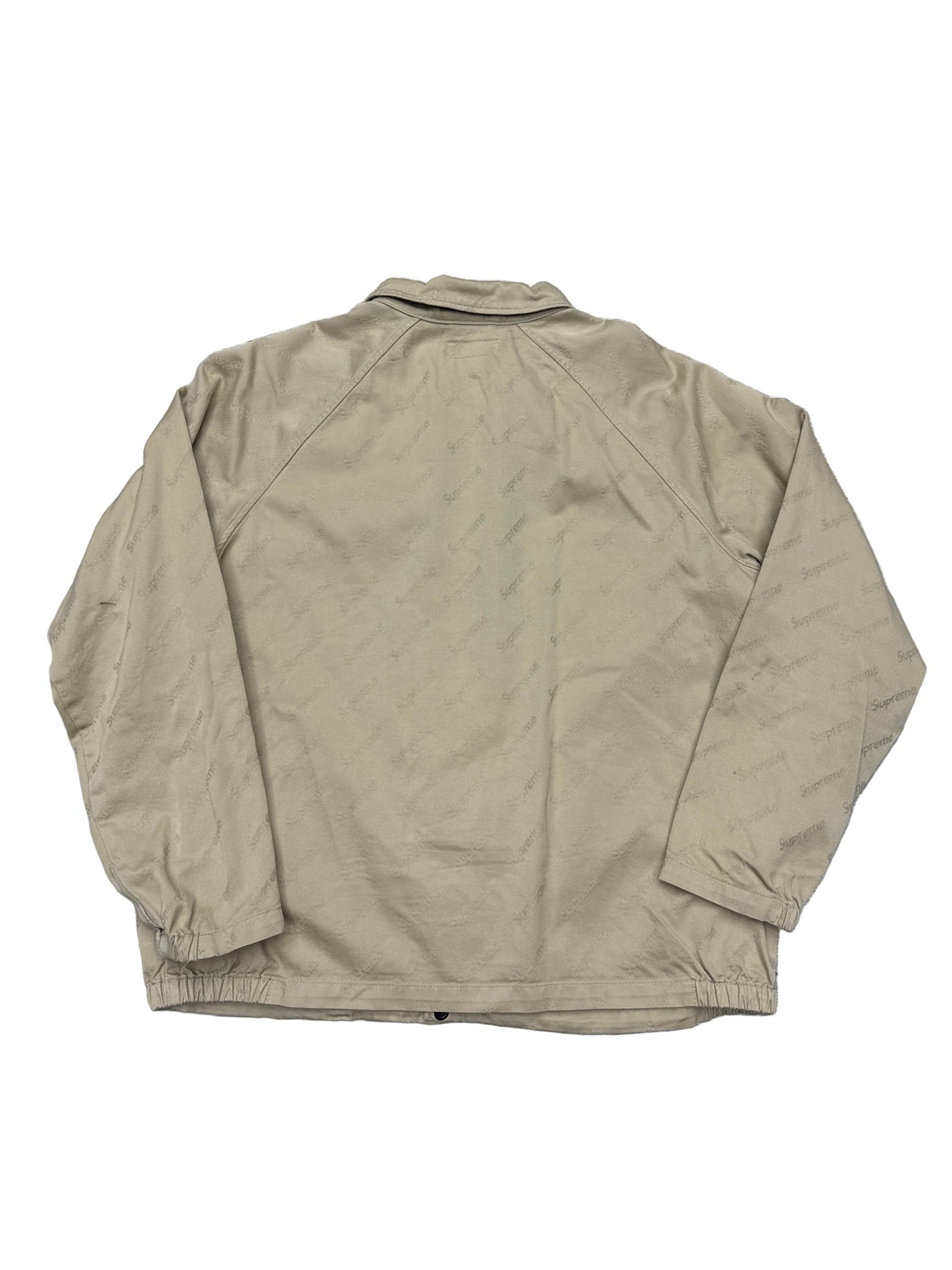 Supreme Snap Front Jacquard Logos
Twill Jacket