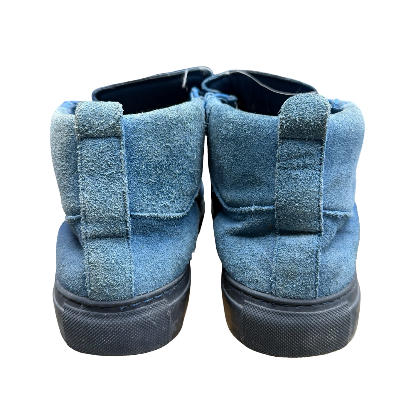 Balenciaga Arena High-Top Trainers Blue Leather