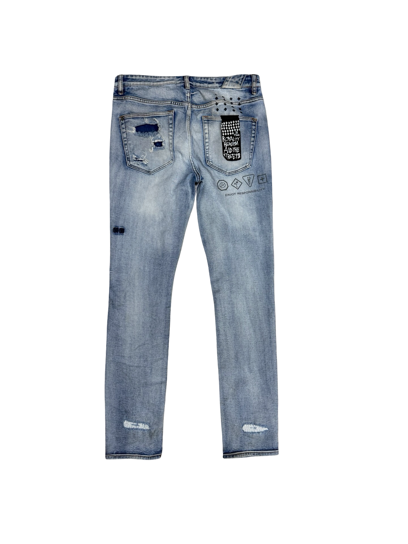 Ksubi Chitch Enjoy Trashed Jeans