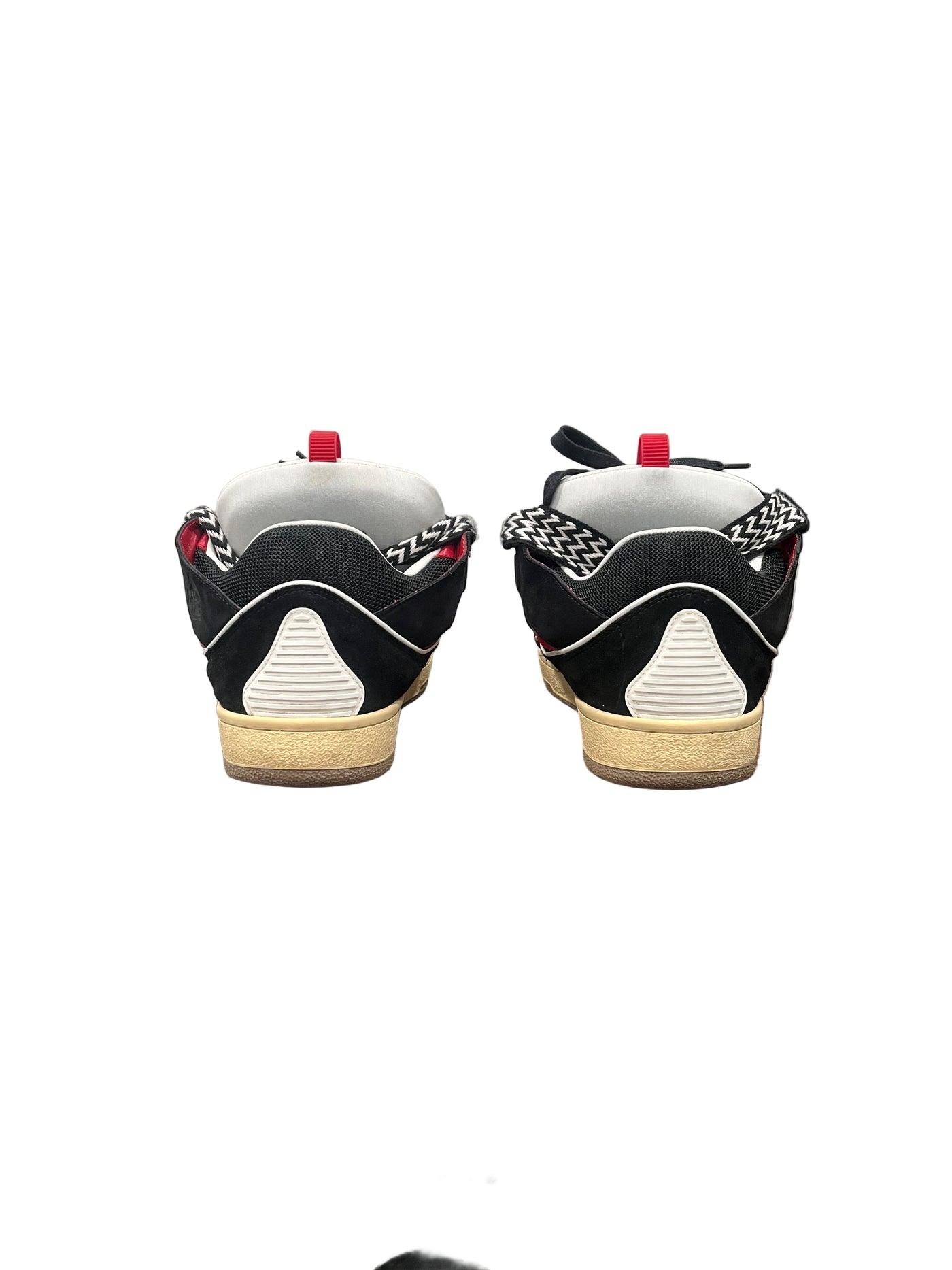 Lanvin Leather Curb Sneakers