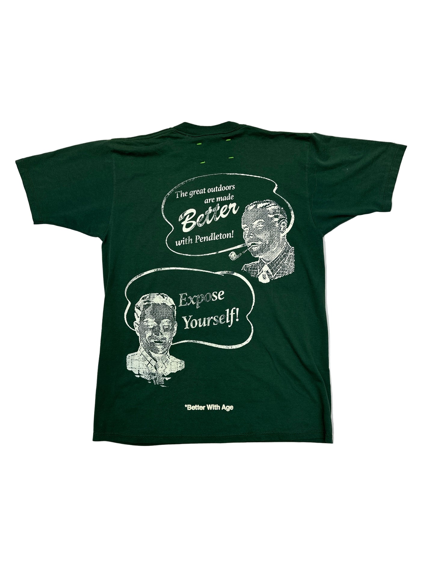 Better With Age Pendleton Novel Tee Dark Green
