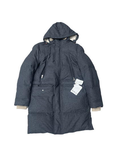 BRUNELLO CUCINELLI 
Padded Hooded Wool Jacket