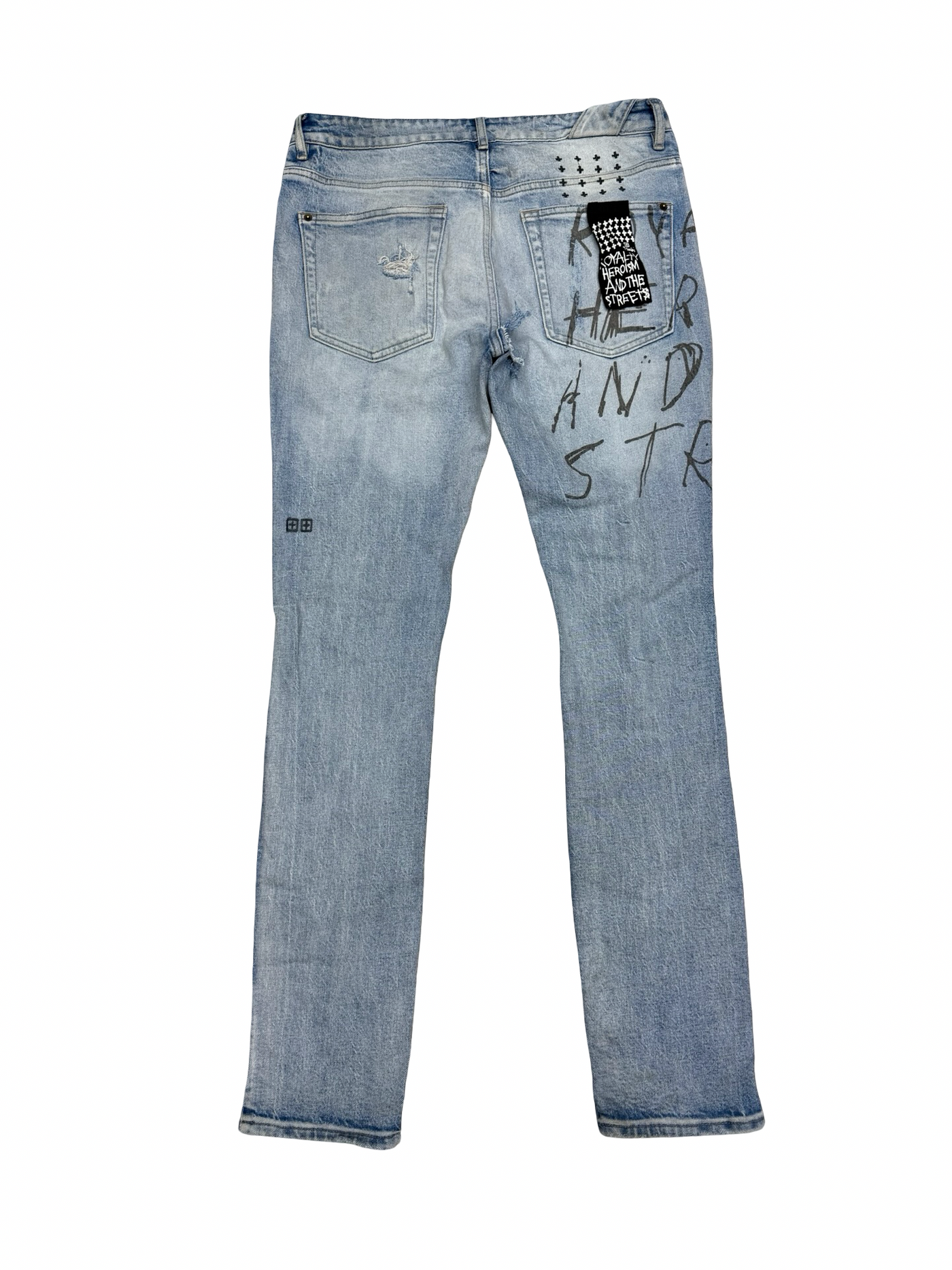 Ksubi Chitch Washed Out Royalty Jeans Blue