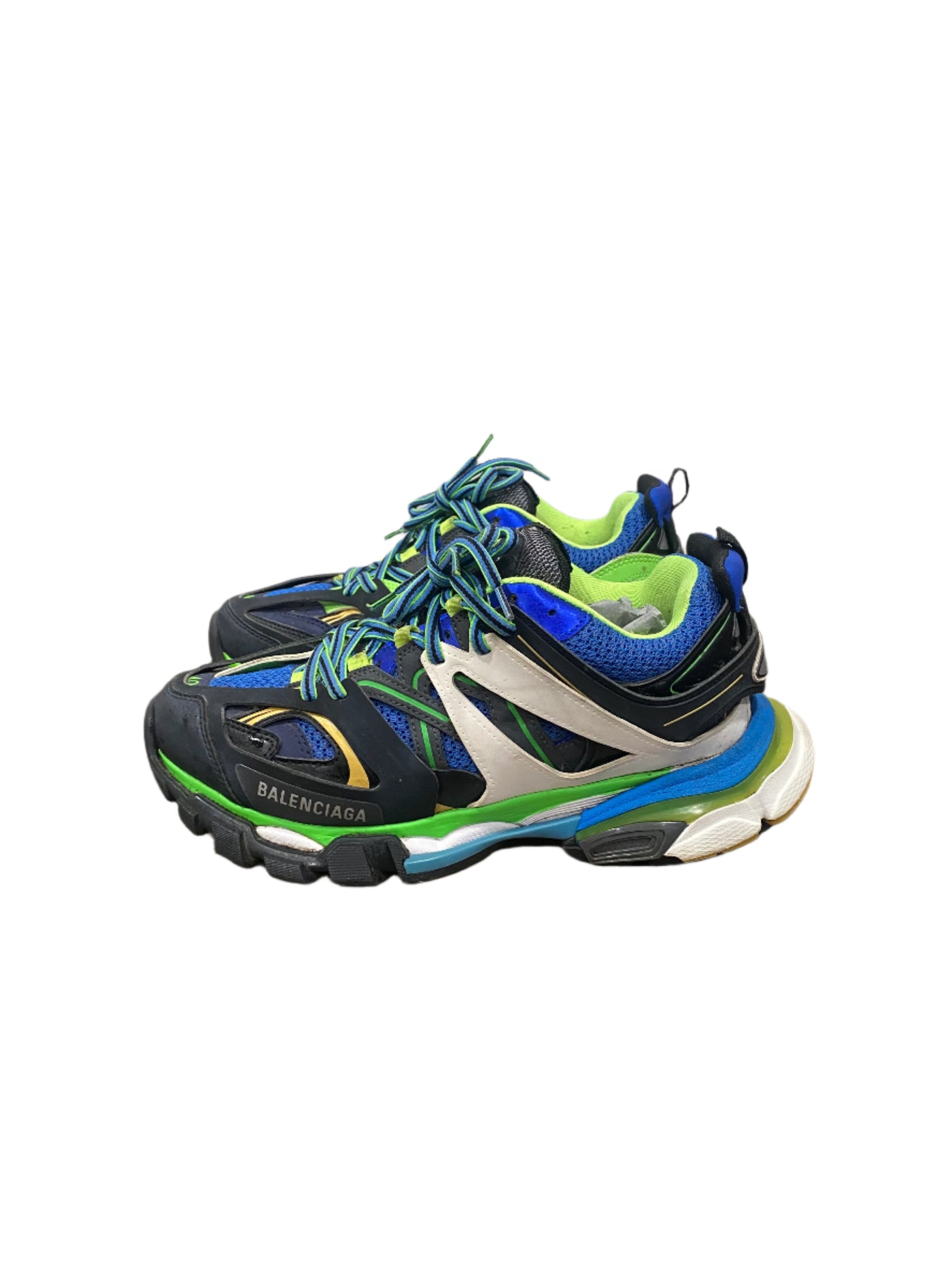 Balenciaga Track Sneakers Black Green