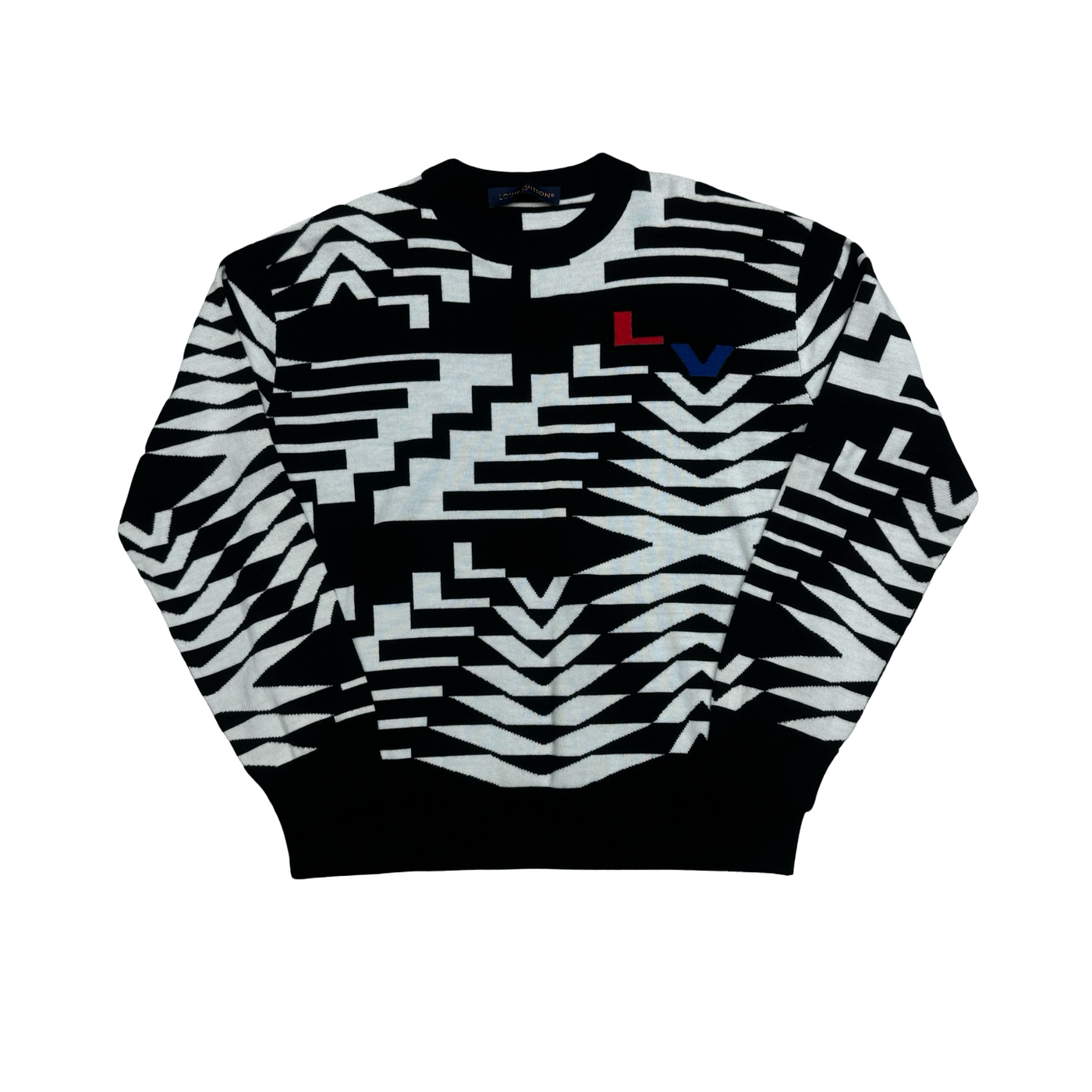 LV Geometric Fire Tree Monogram Sweatshirt