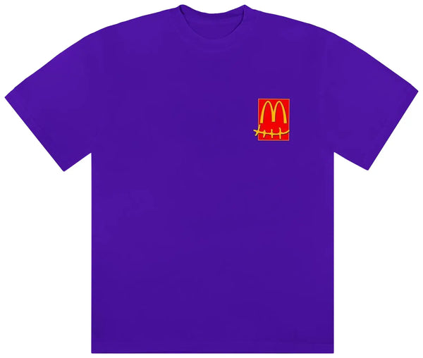 Cactus Jack Travis Scott x McDonald's Action Figure Series Tee Purple