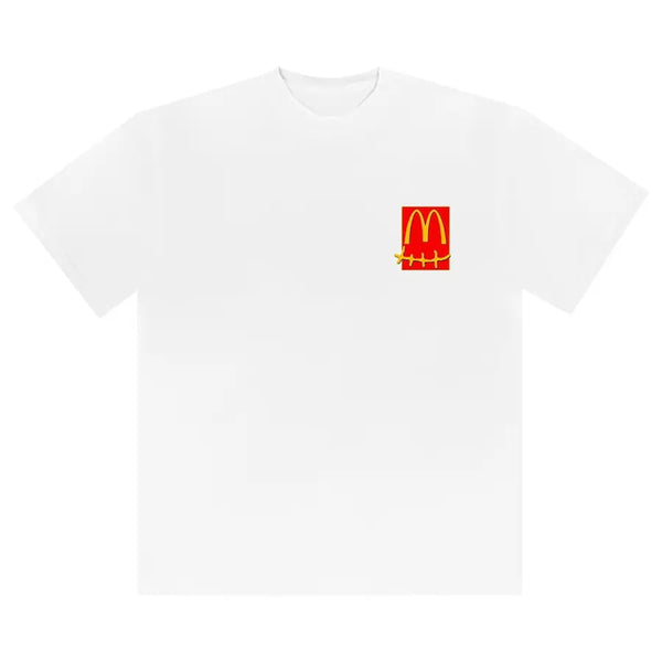 Cactus Jack Travis Scott x McDonald's Action Figure Series Tee White