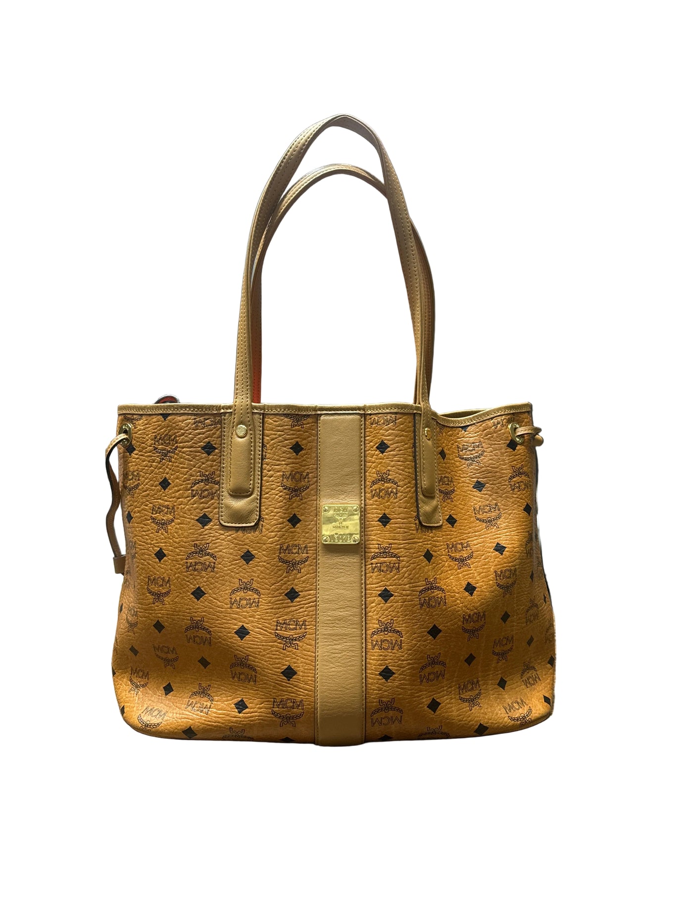 MCM Reversible Liz Shopper Visetos Medium tote