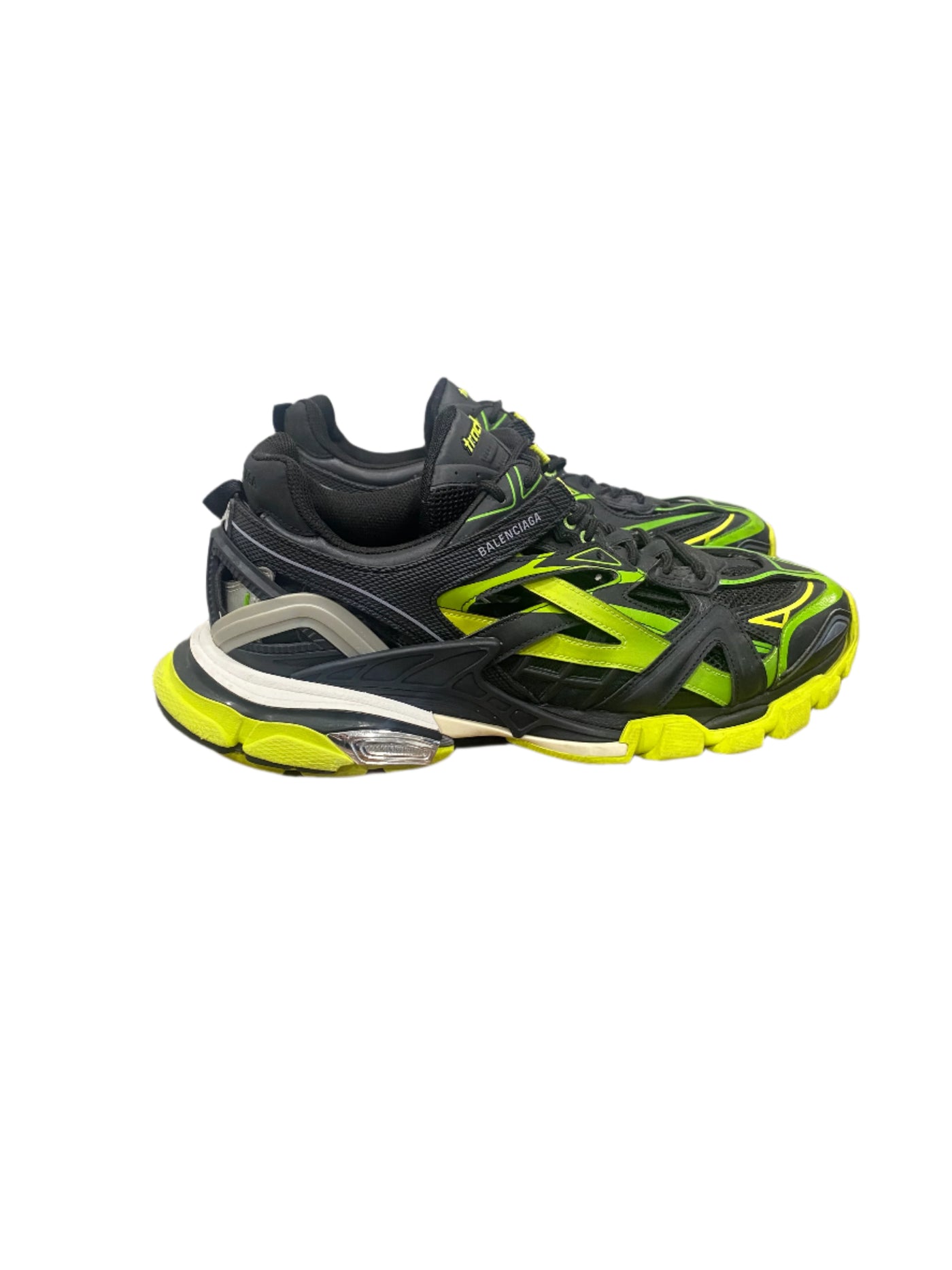 Balenciaga Track Sneakers Black Fluorescent Yellow