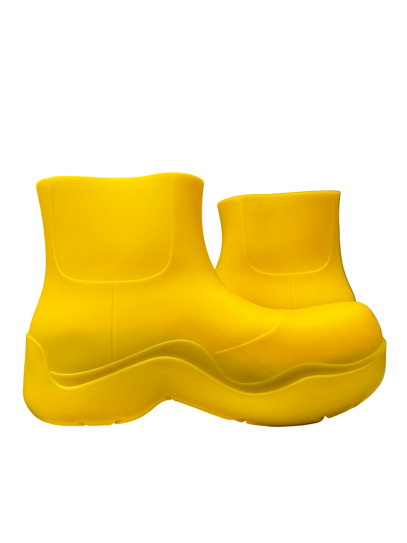 Bottega Veneta Puddle Rubber Boot Yellow