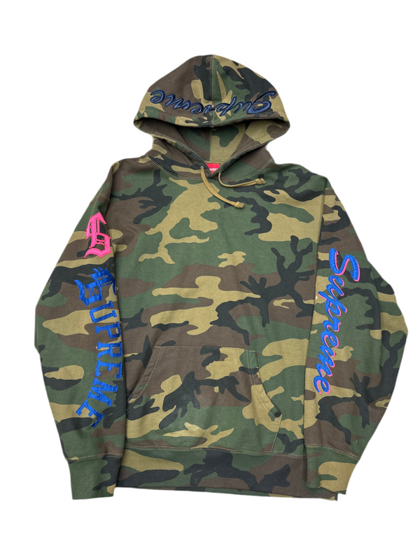 Supreme Multi-Color Logo Hoodie