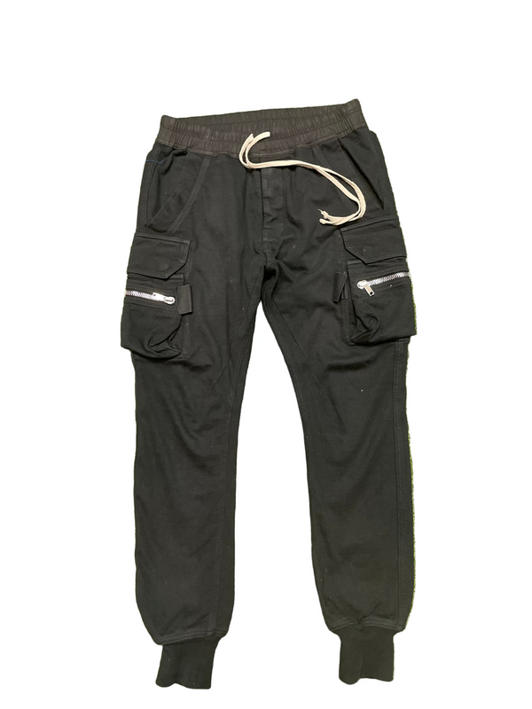Rick Owens Mastodon Stretch Cotton Cargo Pants